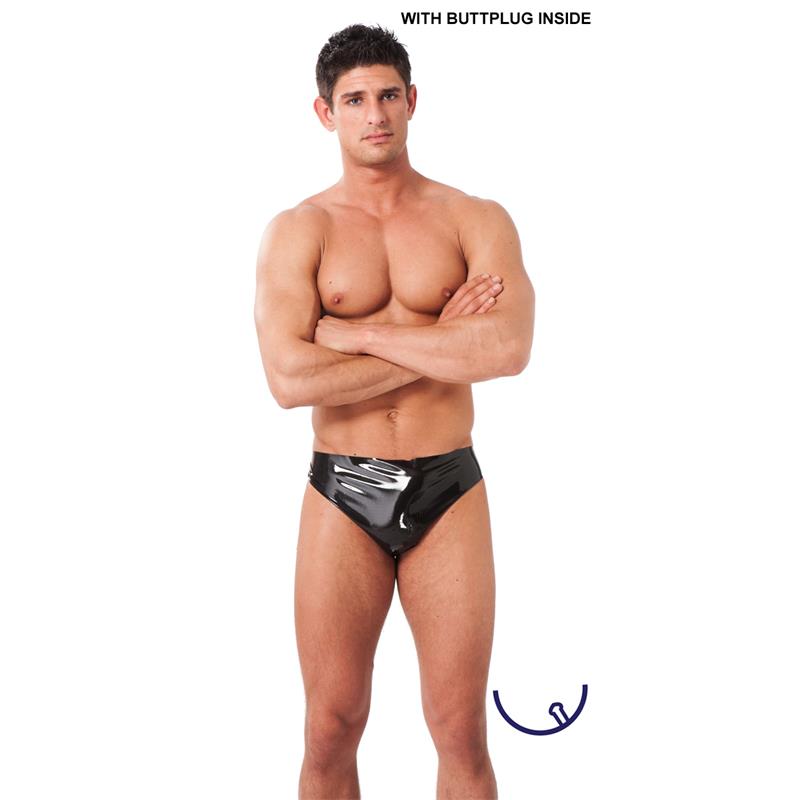 Boxer con Plug Latex