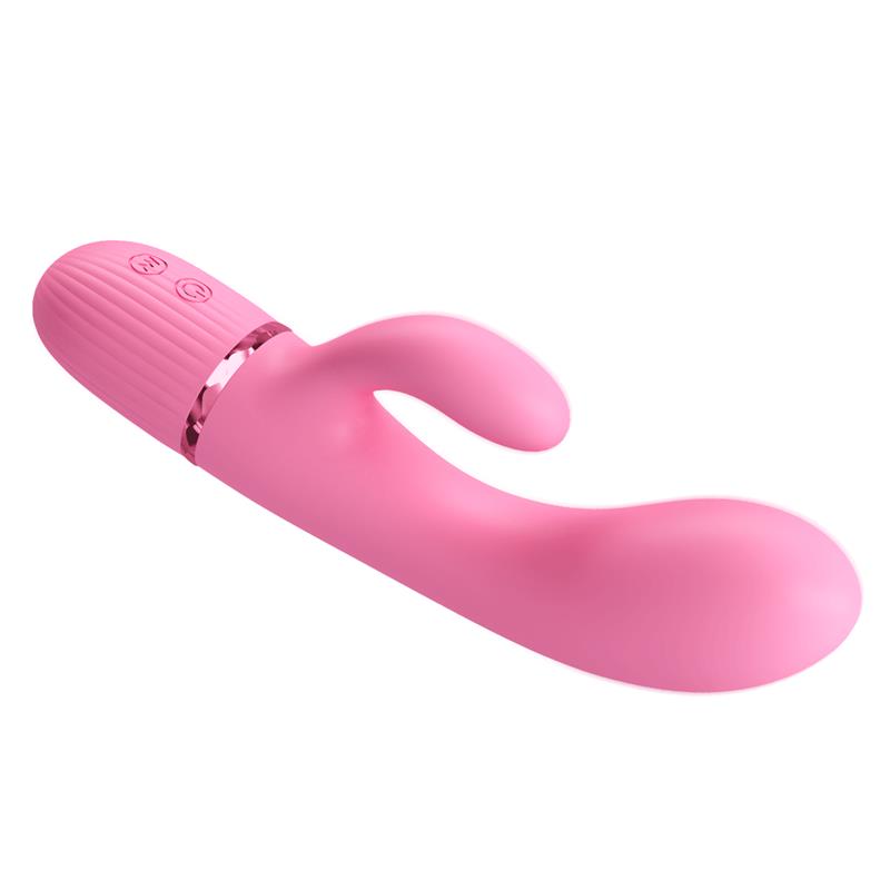 Marski Vibrador con Rabbit Punto G Rosa