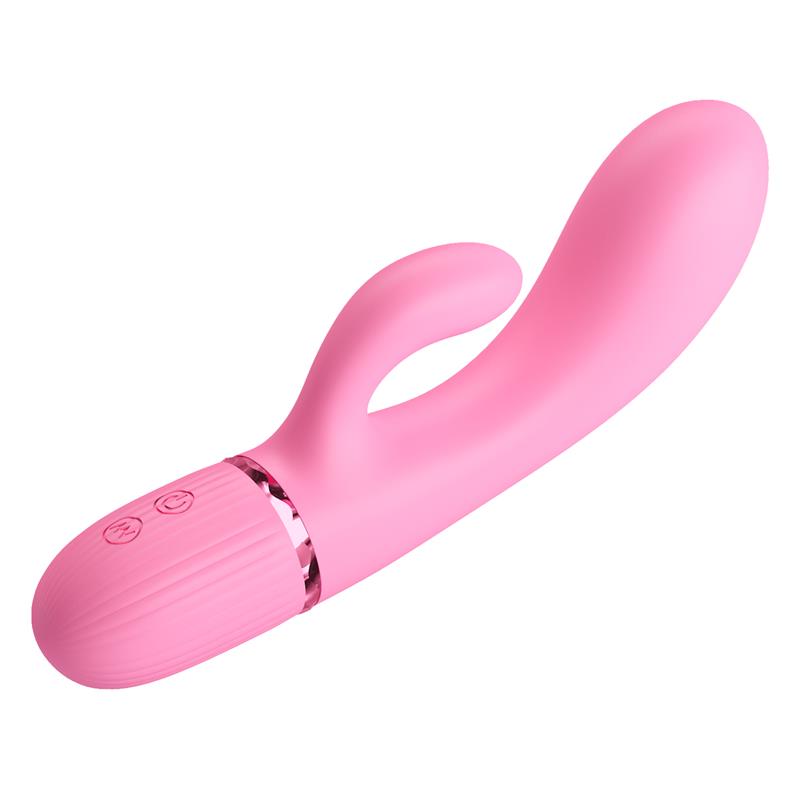 Marski Vibrador con Rabbit Punto G Rosa