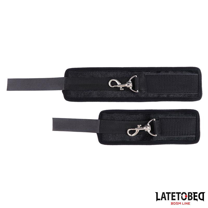 Restricciones de Cama Negro Ajustable