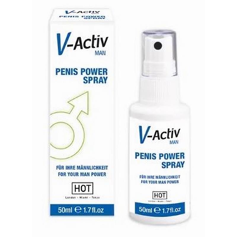 Hot V Activ Penis Power Spray para el Pene 50 ml