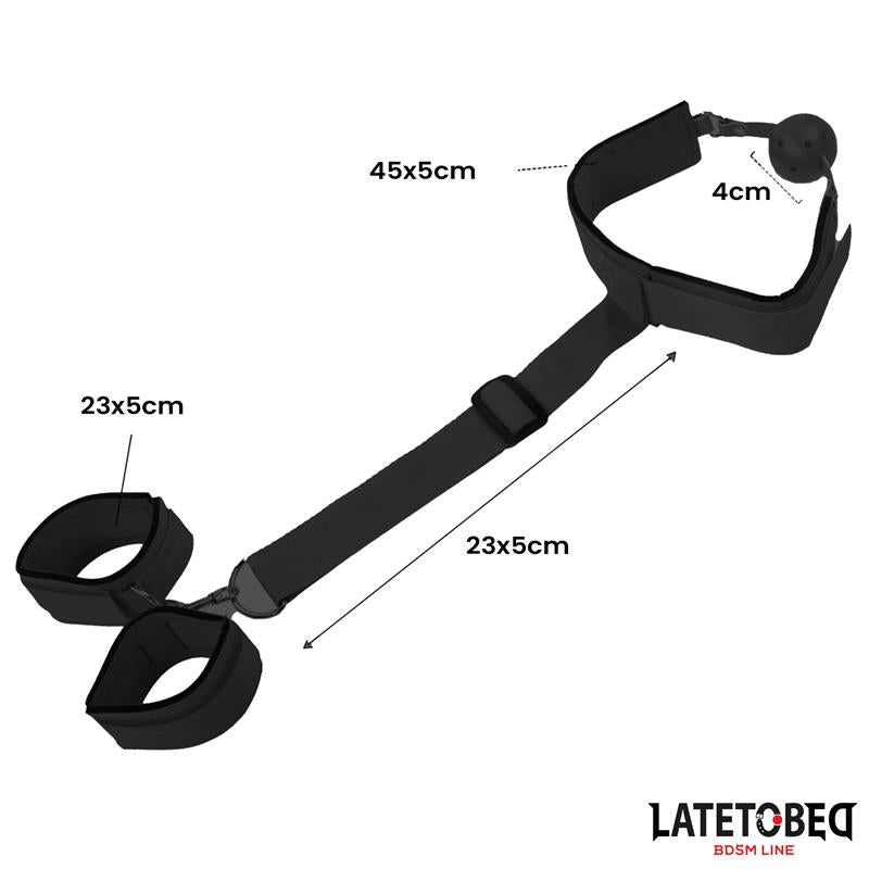 Mordaza y Esposas en Restricciones