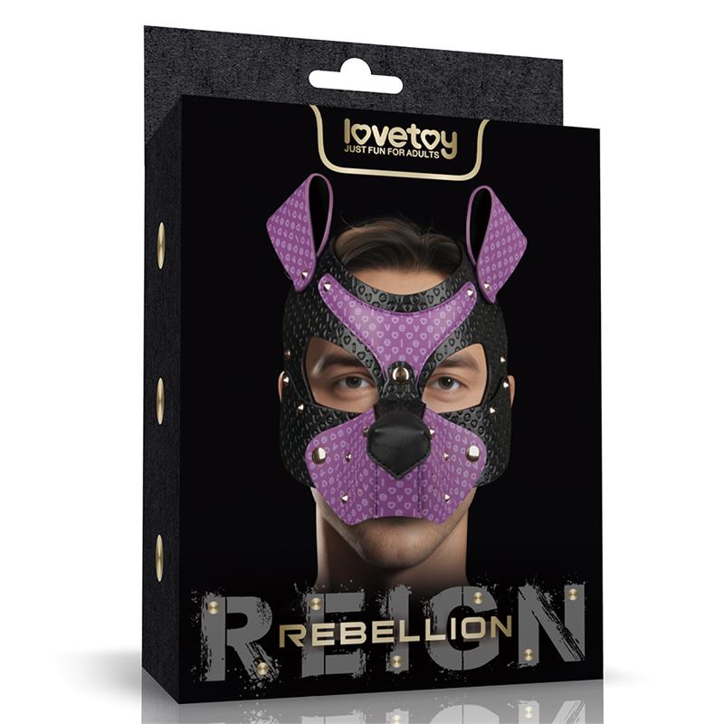 Mascara Perrito Rebellion Reign Wicked
