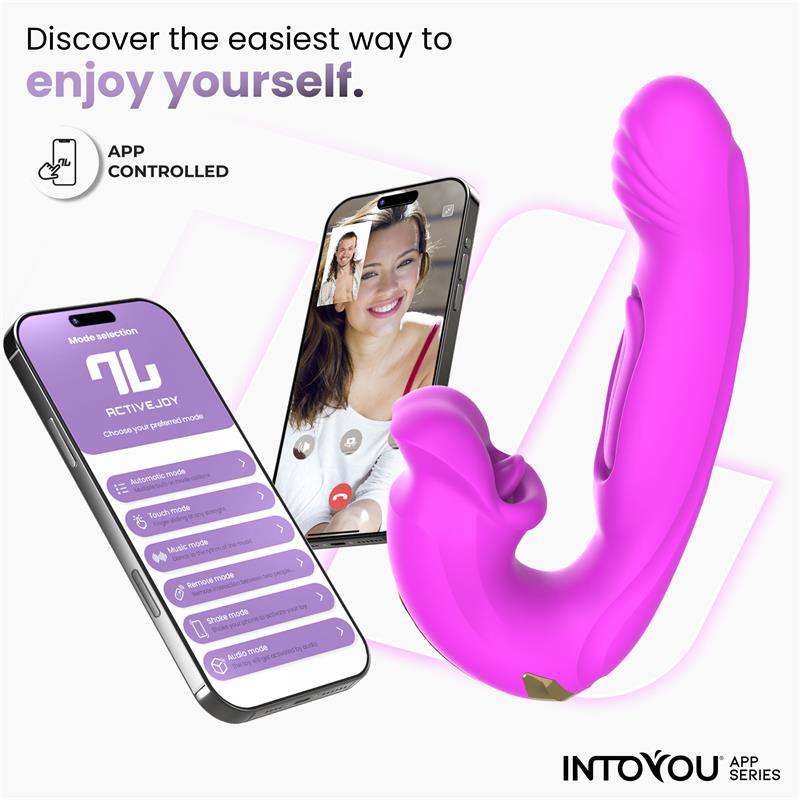 Bimby Vibrador con Mordisqueo y Lengua Doble Tapping con APP