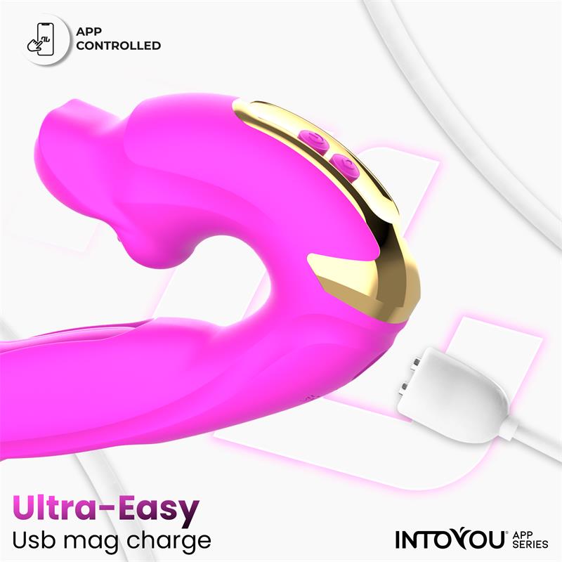 Bimby Vibrador con Mordisqueo y Lengua Doble Tapping con APP