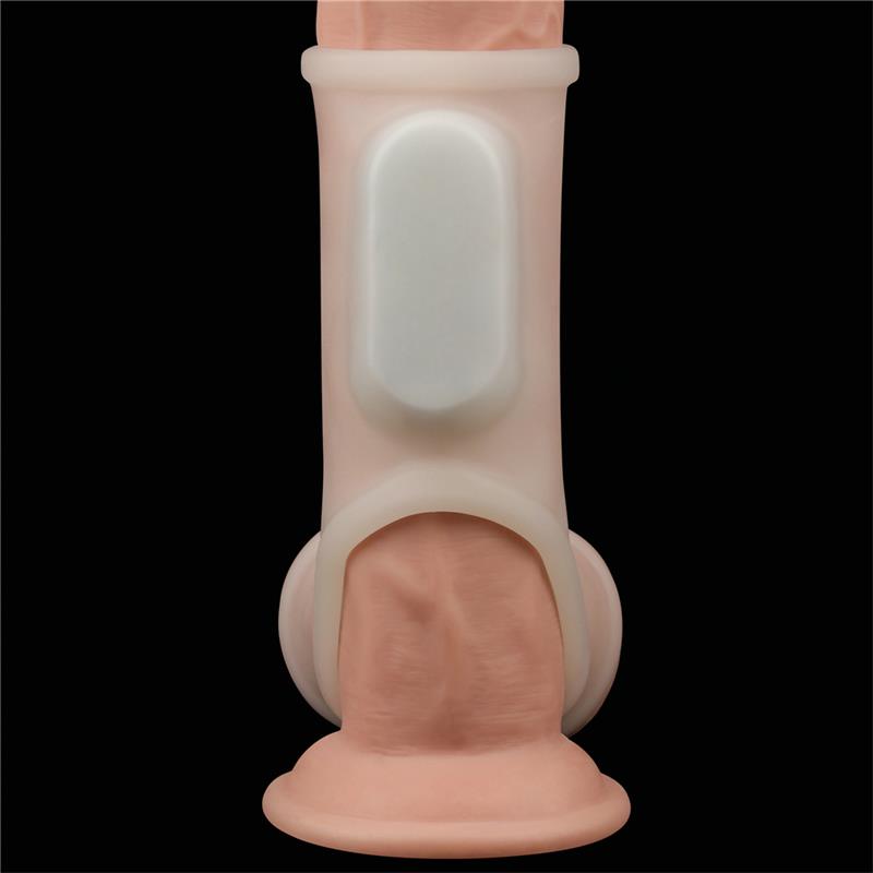 Funda Pene y Testiculos con Vibracion Silk Knights