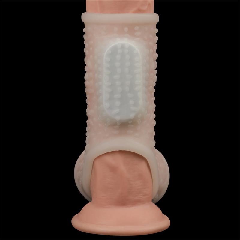 Funda el Pene y Testiculos con Vibracion Drip Knights