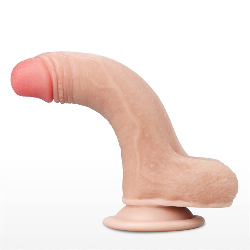 Dildo con Piel Retractil 7 Natural