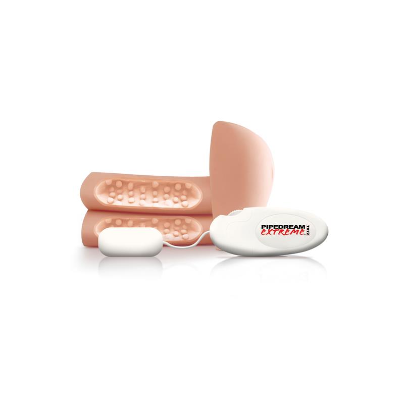 Pipedream Extreme Masturbador Vibrador DP Fuck Slut