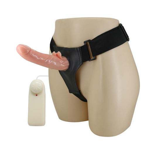 Baile Arnes con Dildo y Control Remoto 18 cm