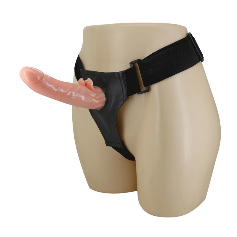 Baile Arnes con Dildo y Control Remoto 18 cm