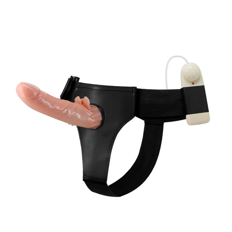 Baile Arnes con Dildo y Control Remoto 18 cm