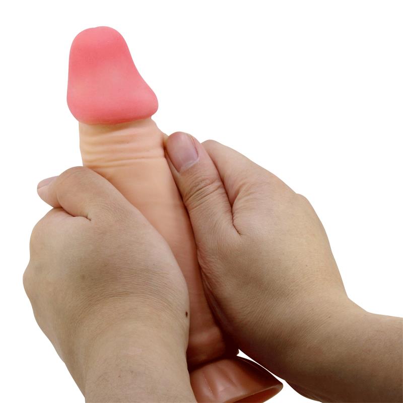 Dildo Realista con Piel Deslizante Retractil 194 cm