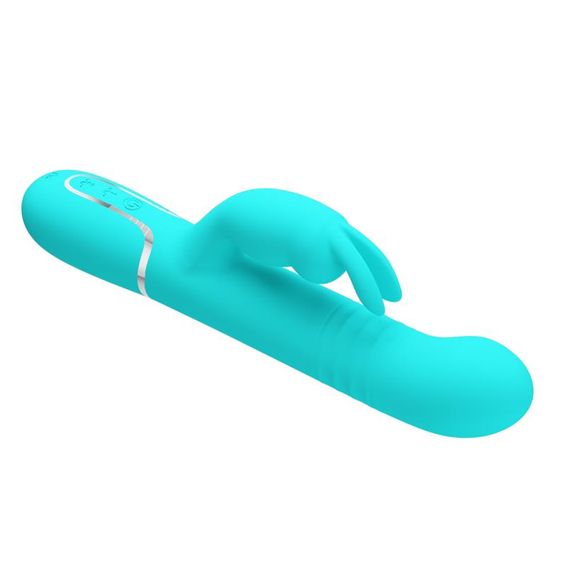 Coale Vibrador con Bolas Rotatorias y Up and Down USB