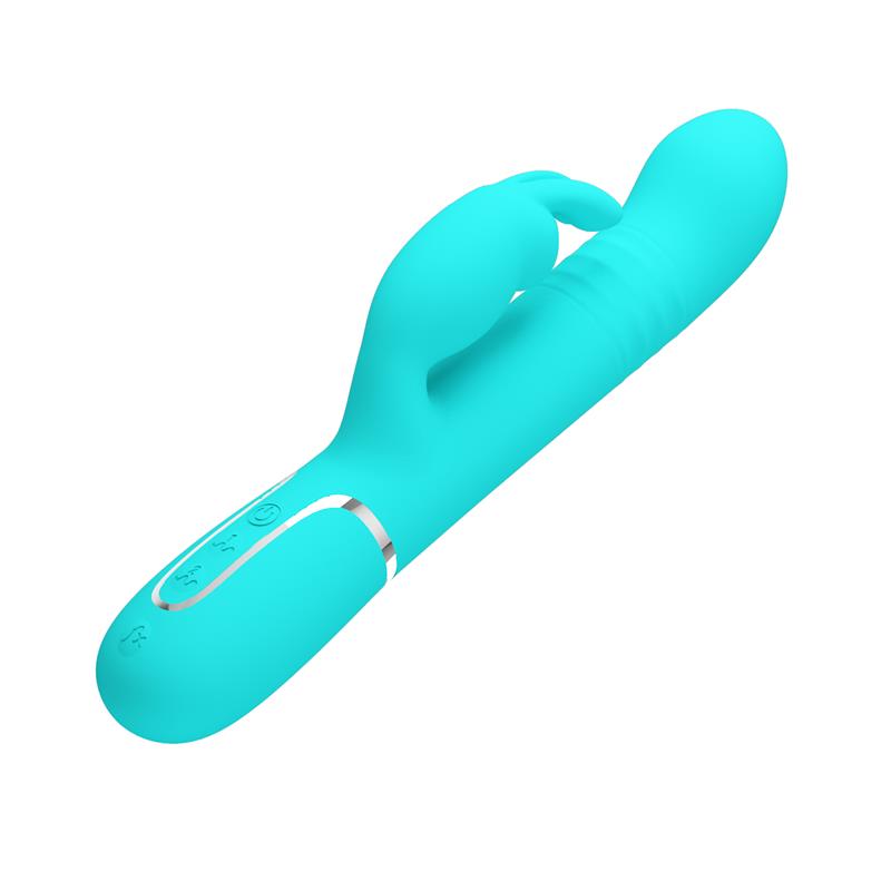 Coale Vibrador con Bolas Rotatorias y Up and Down USB