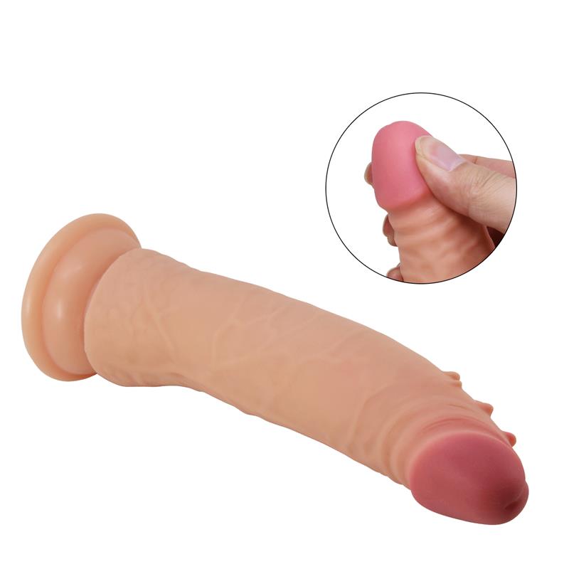 Kable Dildo con Piel Deslizante Retractil 83