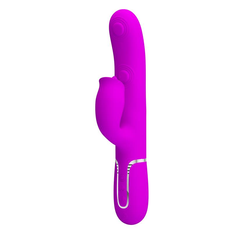 Gigi Vibrador con Licking y Thumping Fucsia