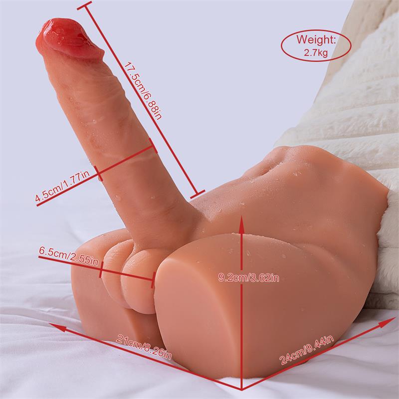 Peel Masturbador con Dildo y Ano Ass con Vibracion y Thrusting