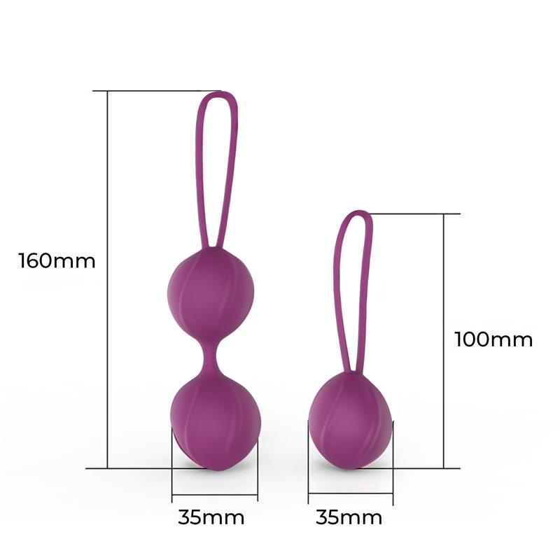 Kelly Bolas Kegel Silicona Pupura