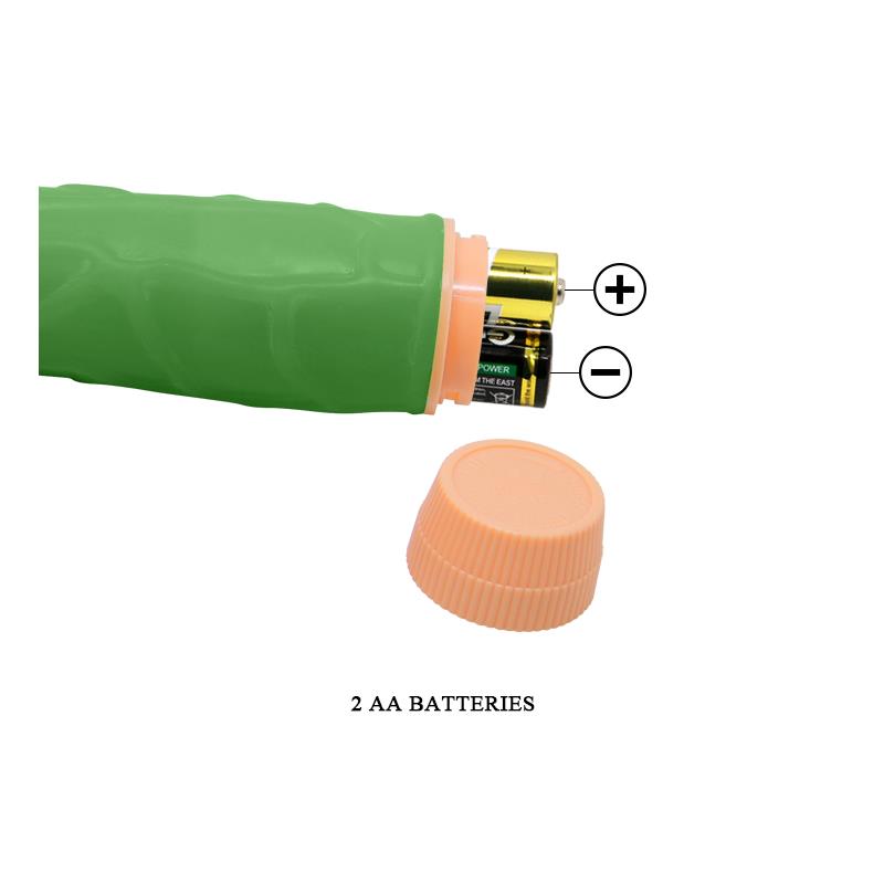 Bill Vibrador Realista 88 Verde