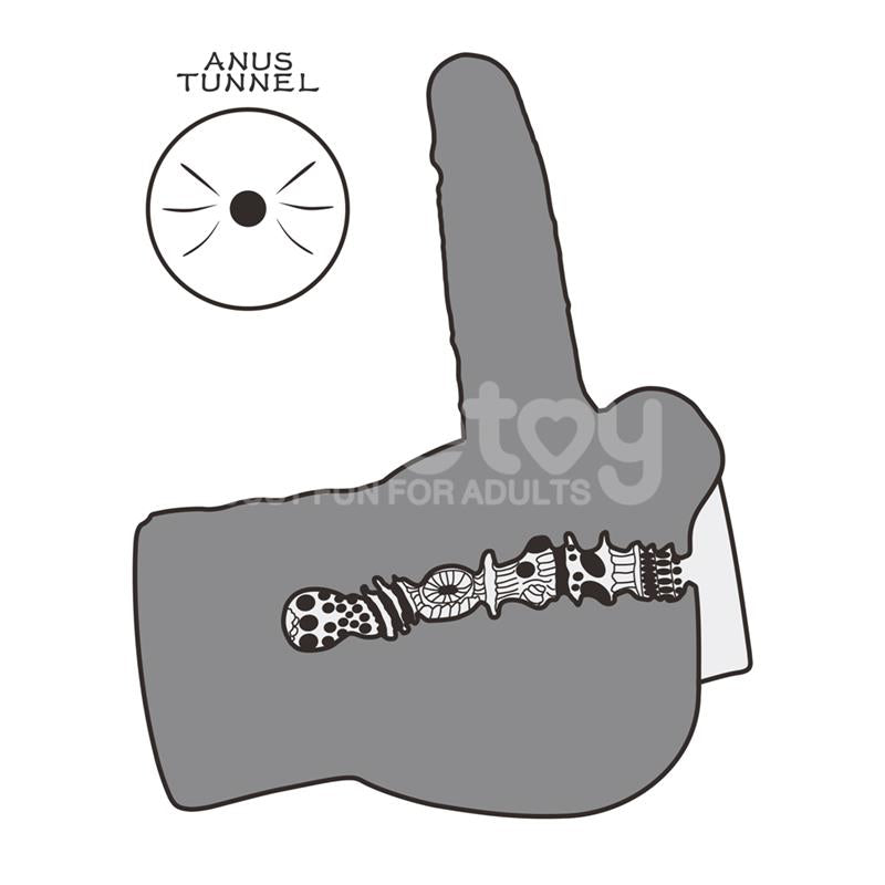 Streetgirls 15 Masturbador con Dildo Articulable