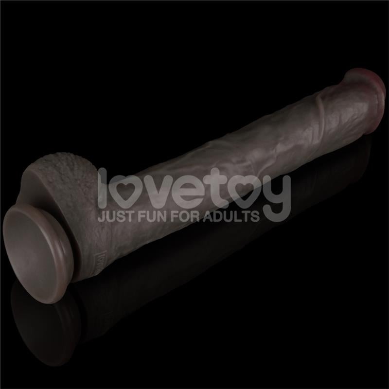 Dildo Dual Layered Articulable XXL 145