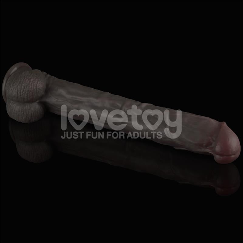 Dildo Dual Layered Articulable XXL 145