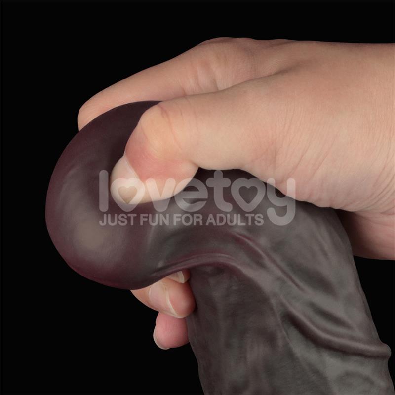 Dildo Dual Layered Articulable XXL 145