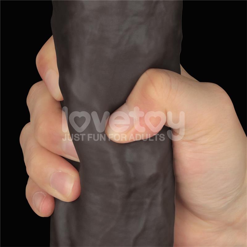 Dildo Dual Layered Articulable XXL 145