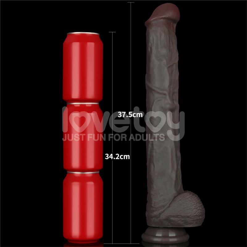 Dildo Dual Layered Articulable XXL 145