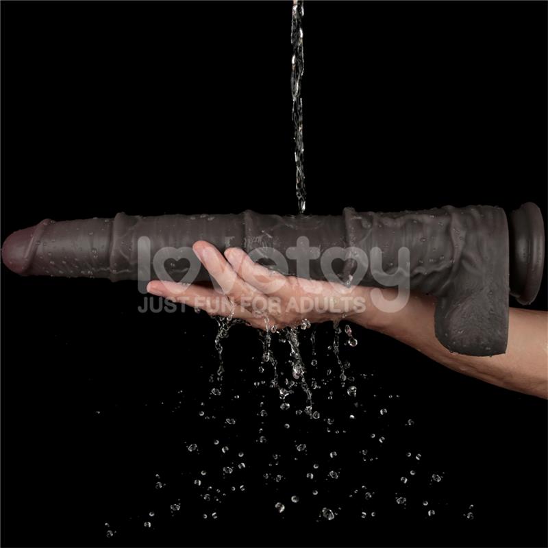 Dildo Dual Layered Articulable XXL 16