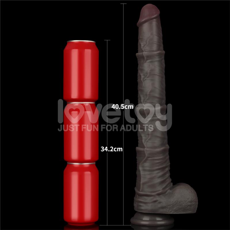 Dildo Dual Layered Articulable XXL 16
