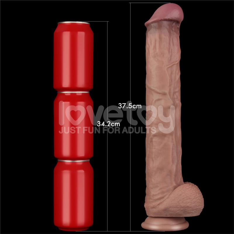 Dildo Dual Layer Articulable XXL 145