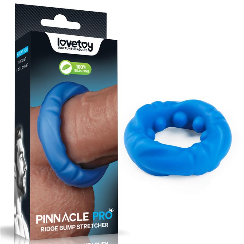 Pinnacle Pro Ridge Bump Stretcher Anillo para el Pene