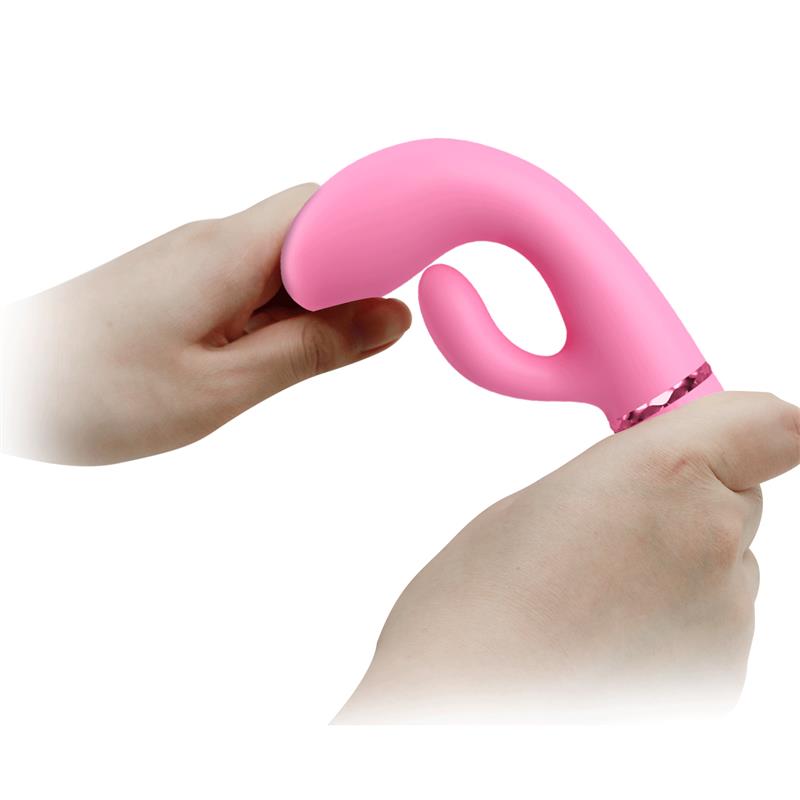Marski Vibrador con Rabbit Punto G Rosa