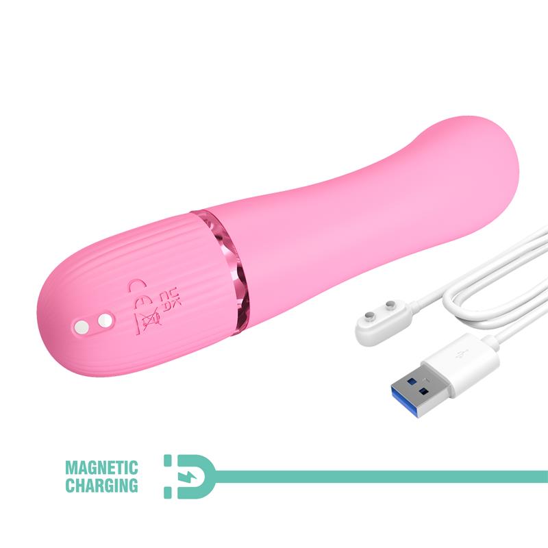 Marski Vibrador con Rabbit Punto G Rosa