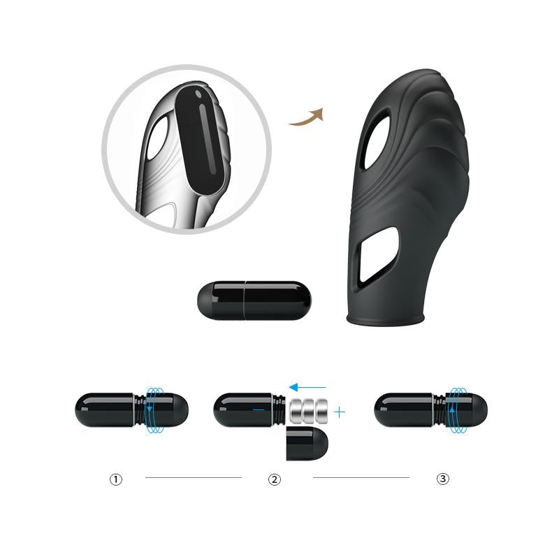 Lich Vibrador para el Dedo