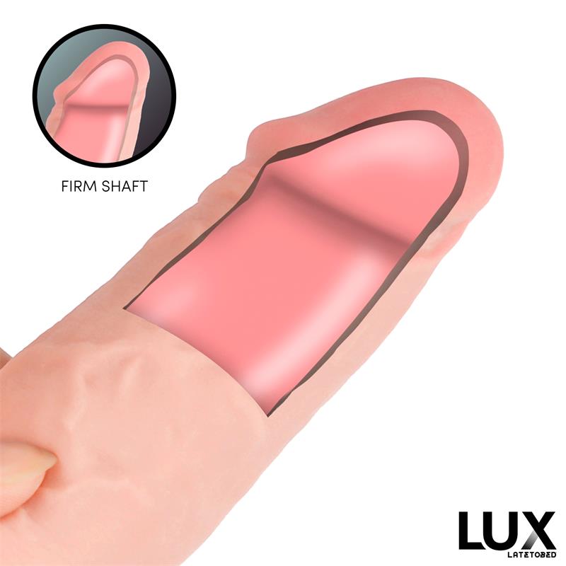 Max Dildo Triple Densidad con Testiculos 82