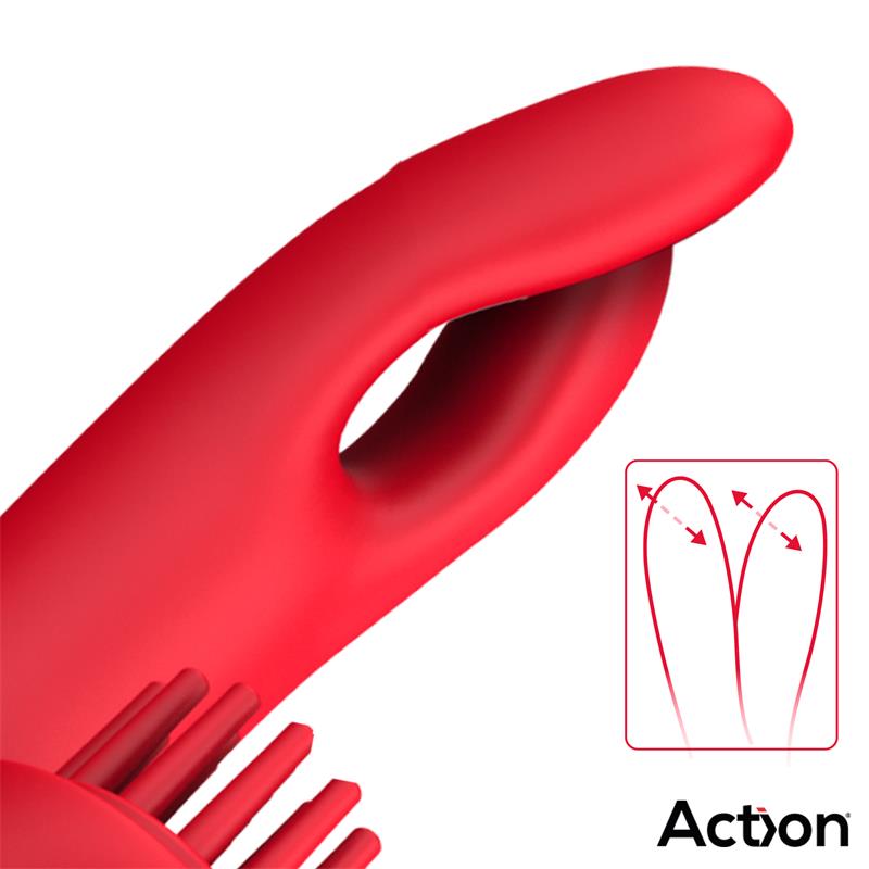 Bilma Vibrador con Movimientos Alternantes y Brushing 4 Motores