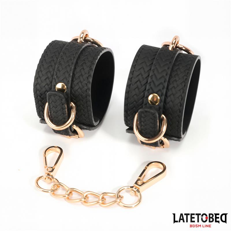 Esposas para Tobillo con Cadena Dorada