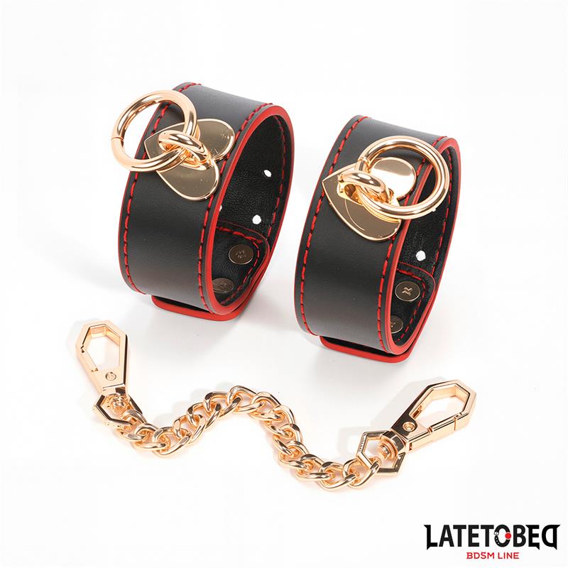 Esposas con Cadena Dorada