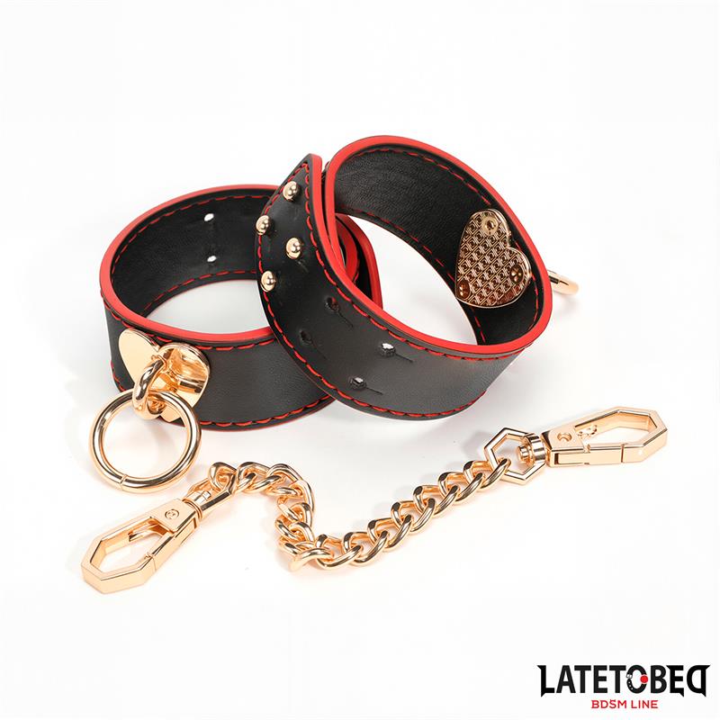 Esposas para Tobillos con Cadena Dorada