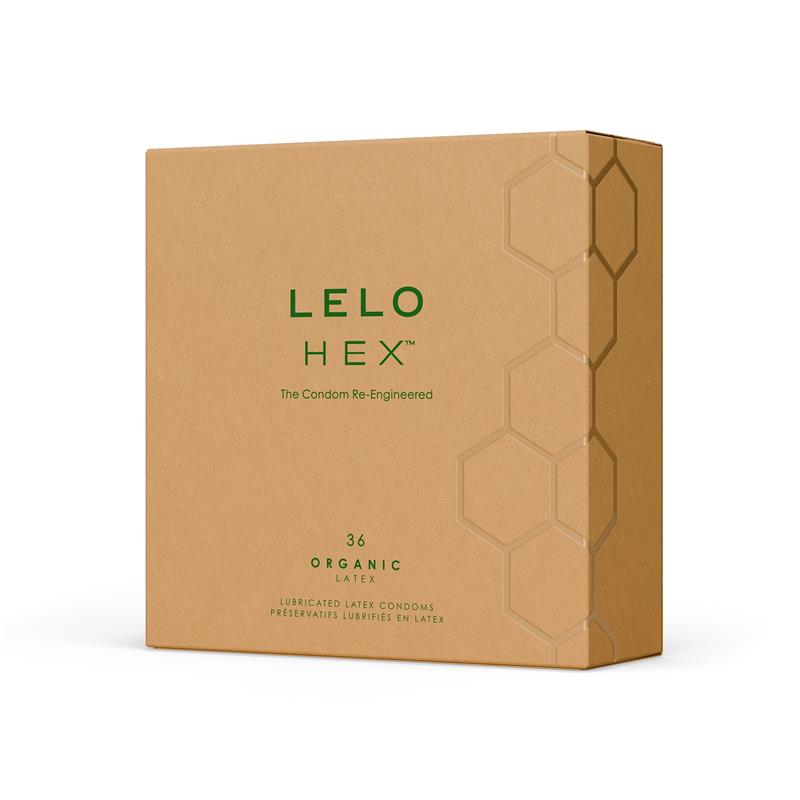 HEX Condoms Organic 36 unidades