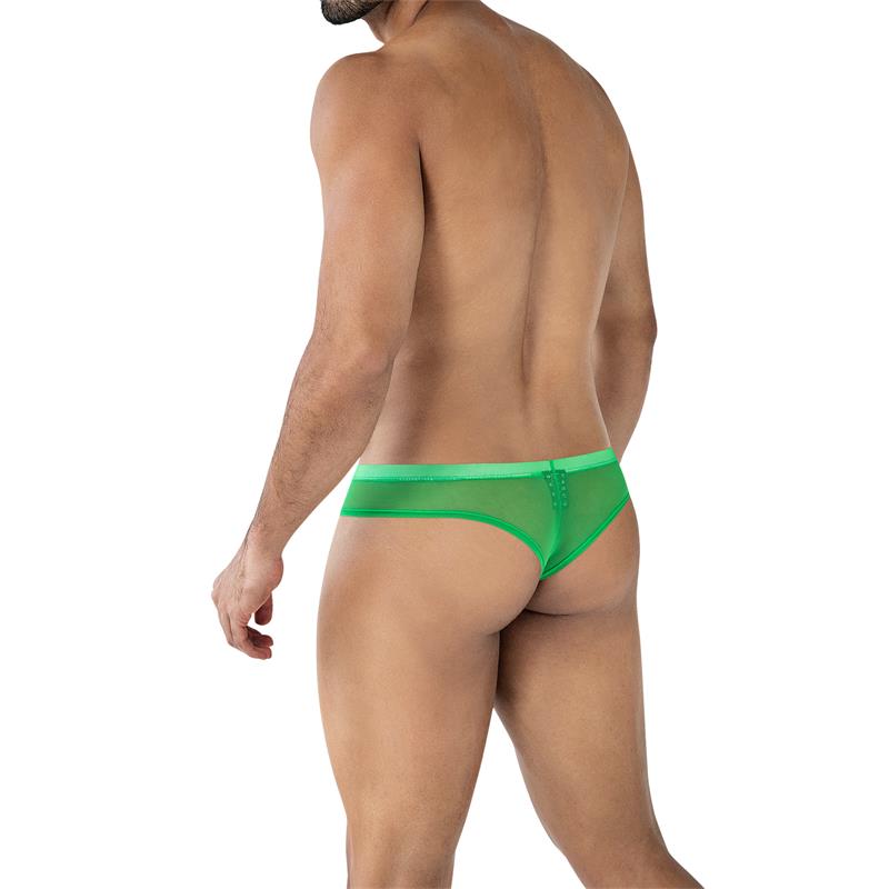 C4MSPX22 Calzoncillo Cheeky Brief Verde