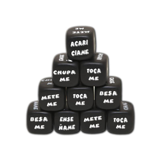 Dado de Accion Negro 1 ud