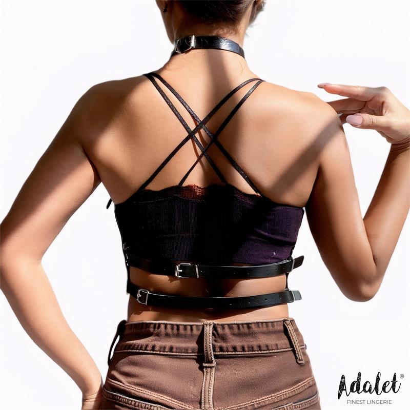 Elva Arnes de Pecho Cuero Vegano Talla unica