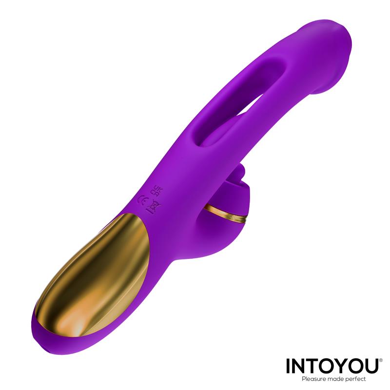 Siter 20 Vibrador con Lengua Flapping Golpeteo y Cabezales Intercambiables