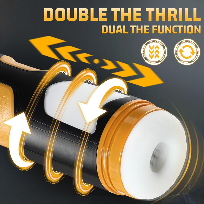 Alston Masturbador con Thrusting y Rotacion