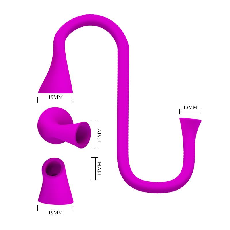 Estimulador con Succion 3 en 1