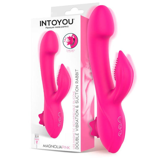 Magnoliapink Vibrador con Succion